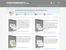 Tablet Screenshot of foryoursoft.com